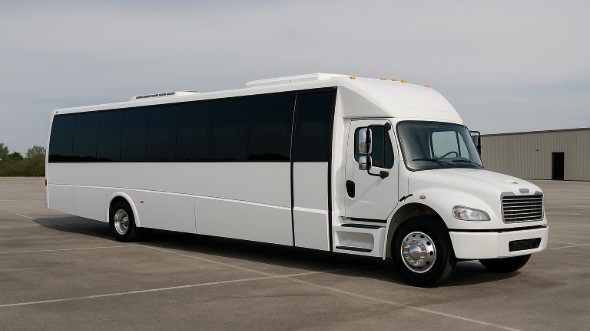 Exterior of Camarillo Party Bus Company's 28 Passenger Party Bus in Camarillo