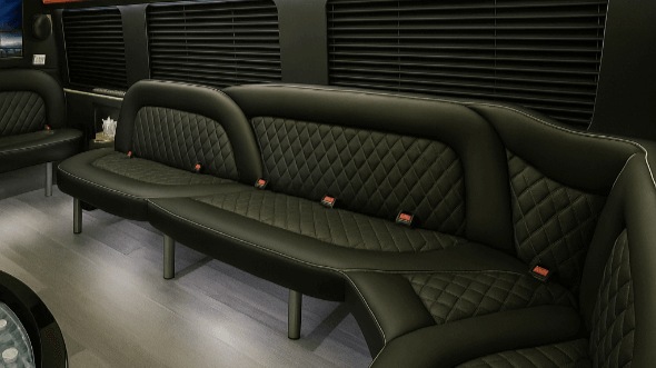 simi valley 15 passenger party bus inside