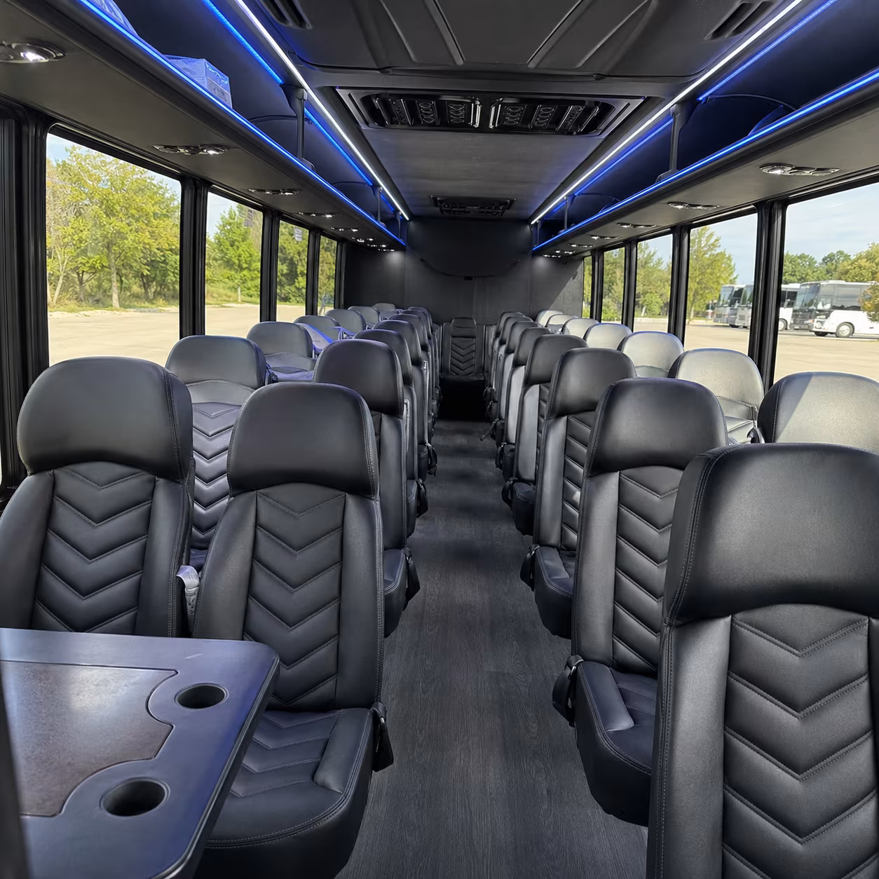 Simi Valley Airport Shuttle & Transportation party bus exterior