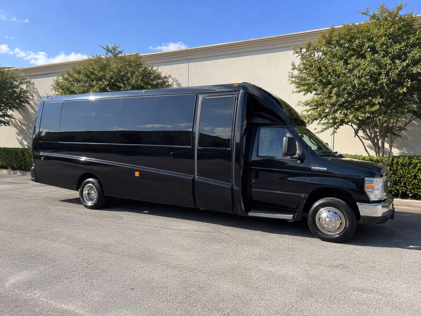Simi Valley Bachelor & Bachelorette Transportation party bus exterior