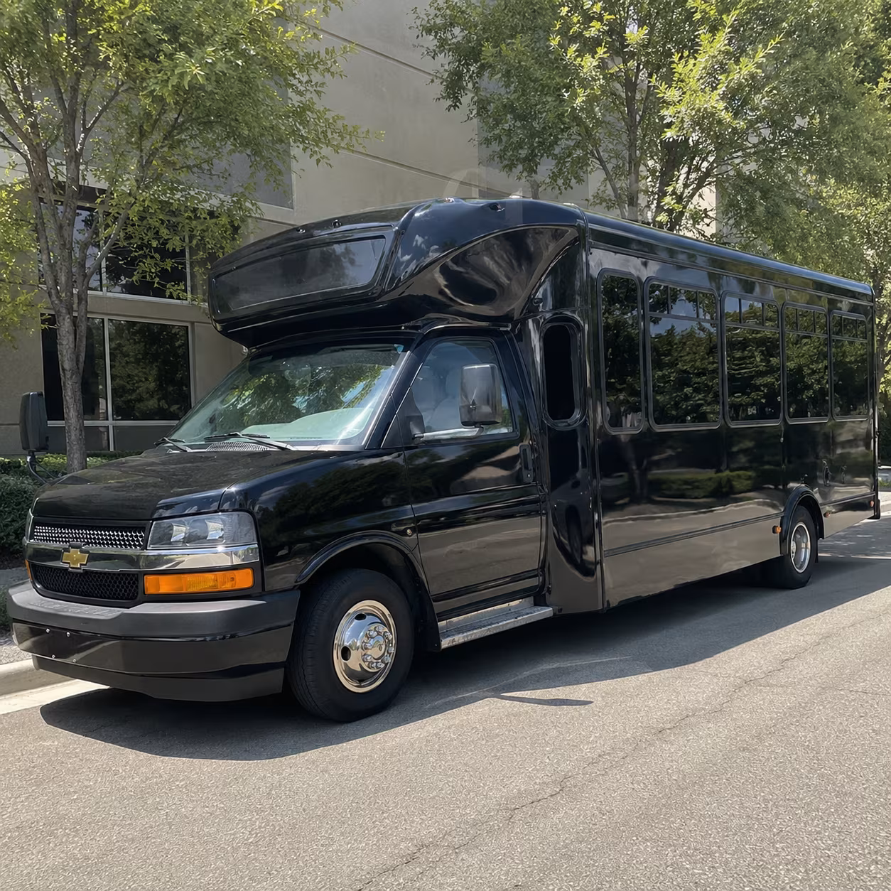 Simi Valley Bachelor & Bachelorette Transportation party bus exterior