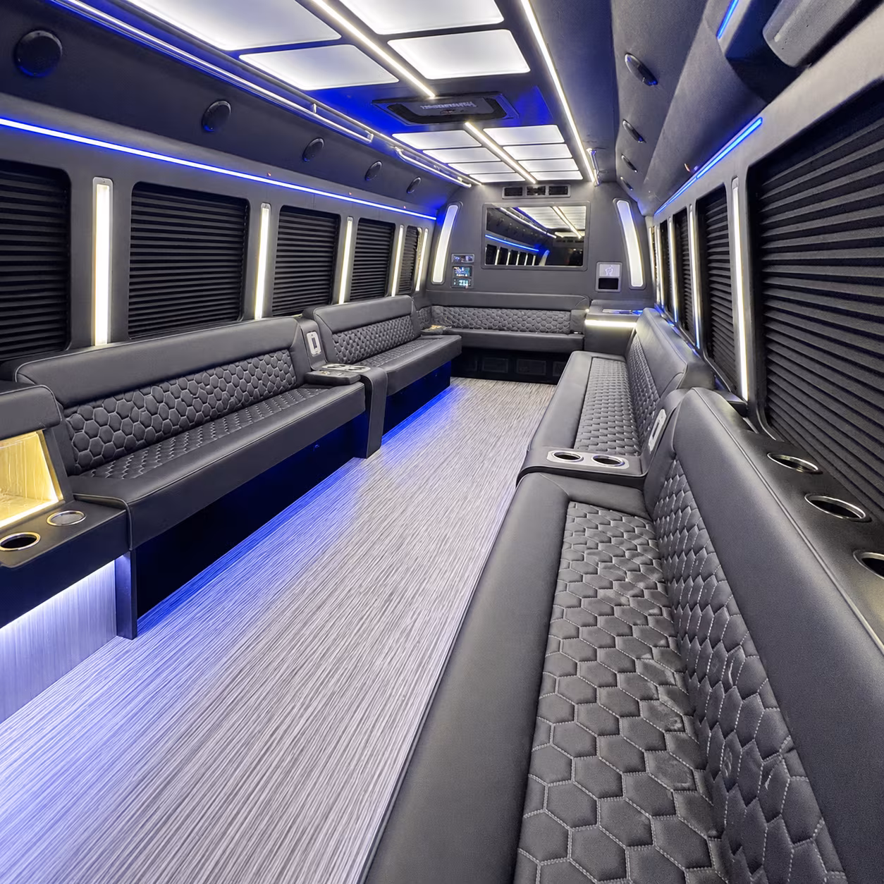 Simi Valley Concert & Music Festival Transportation party bus exterior