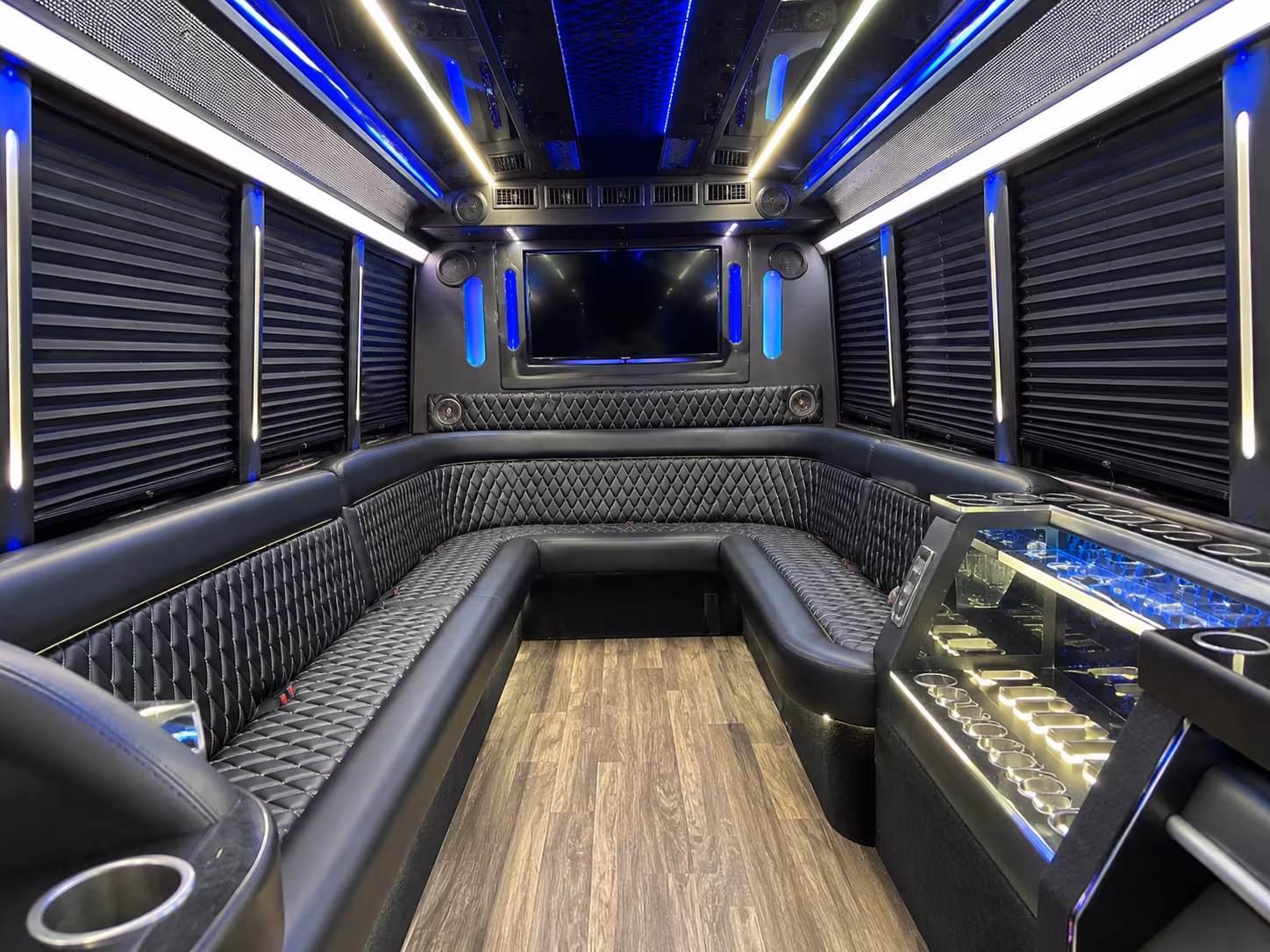 Simi Valley Concert & Music Festival Transportation party bus exterior