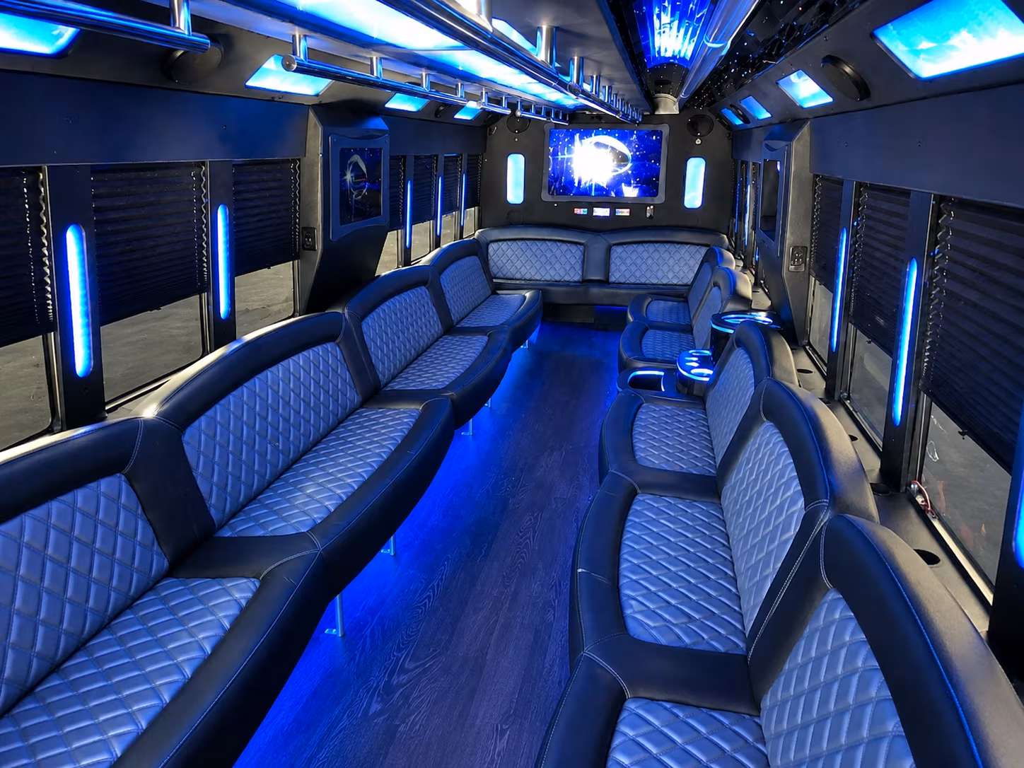 Simi Valley Concert & Music Festival Transportation party bus exterior