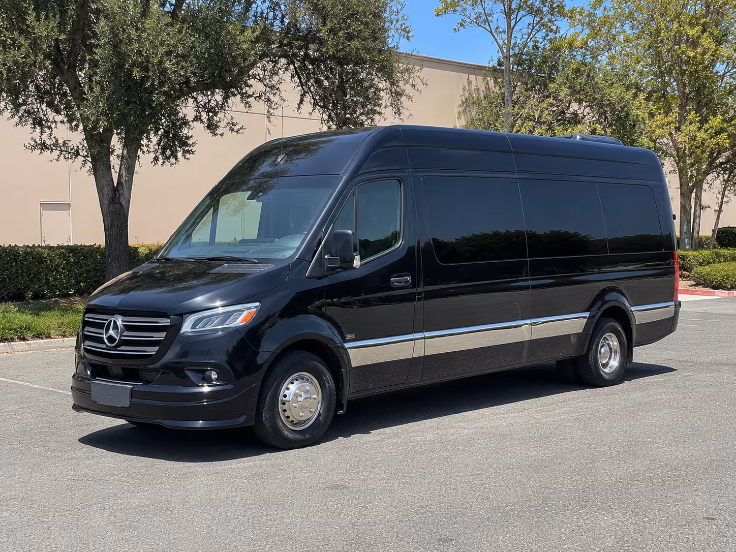 Simi Valley Corporate Transportation party bus exterior