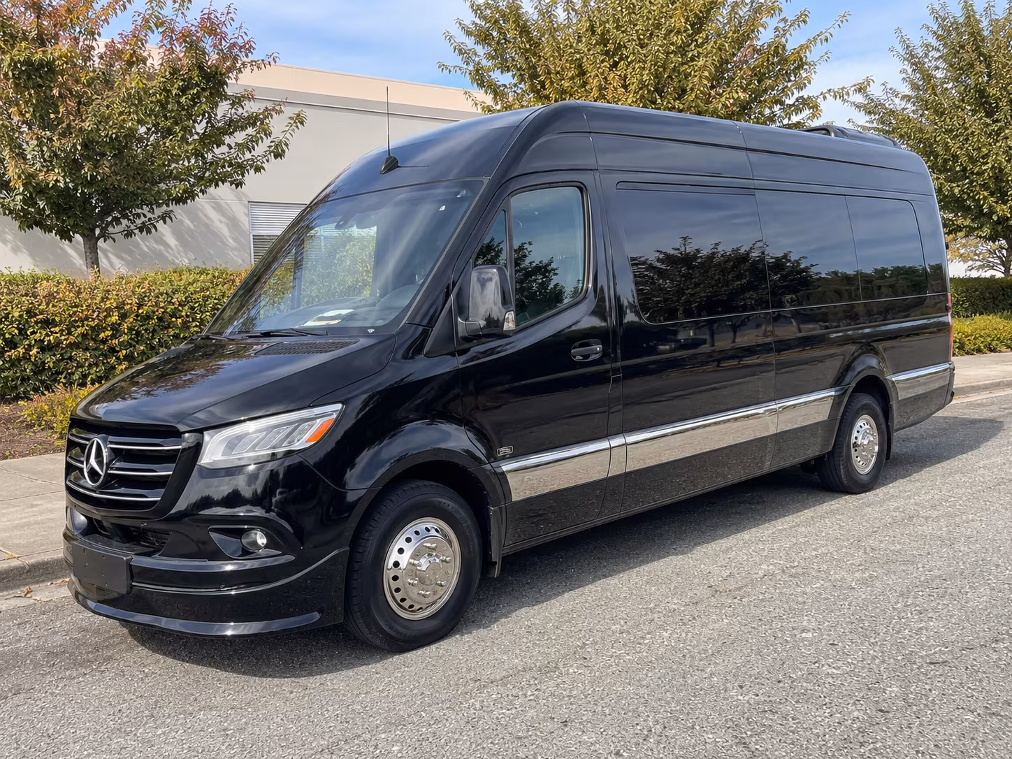 Simi Valley Corporate Transportation party bus exterior