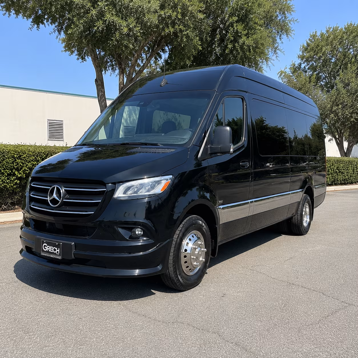 Simi Valley School Event Transportation party bus exterior