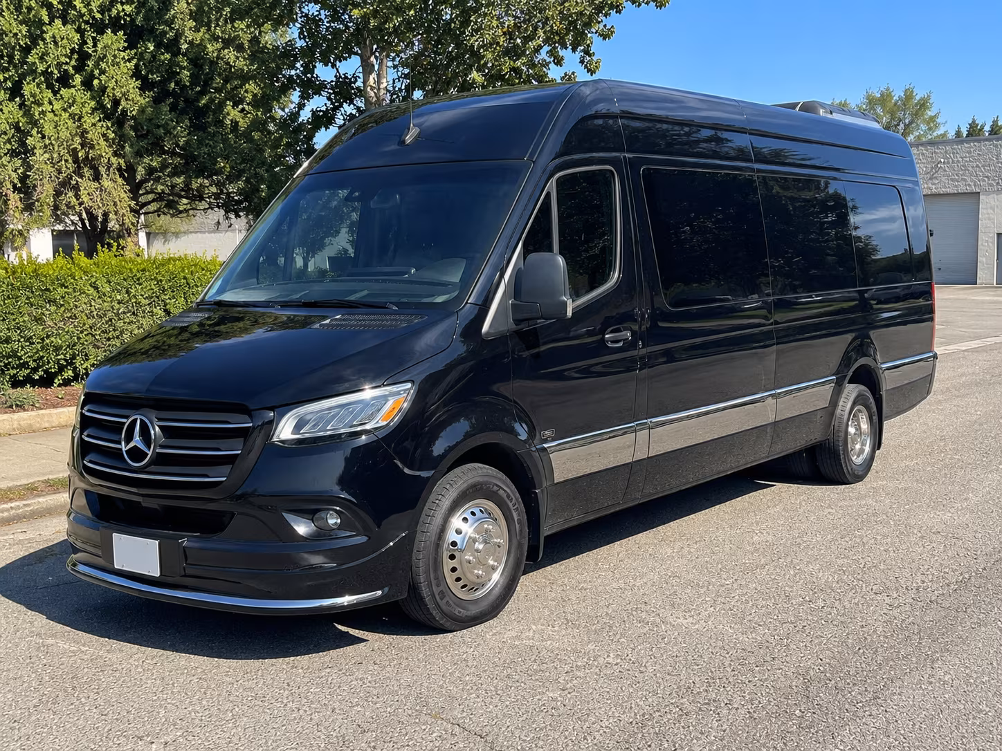 Simi Valley School Event Transportation party bus exterior