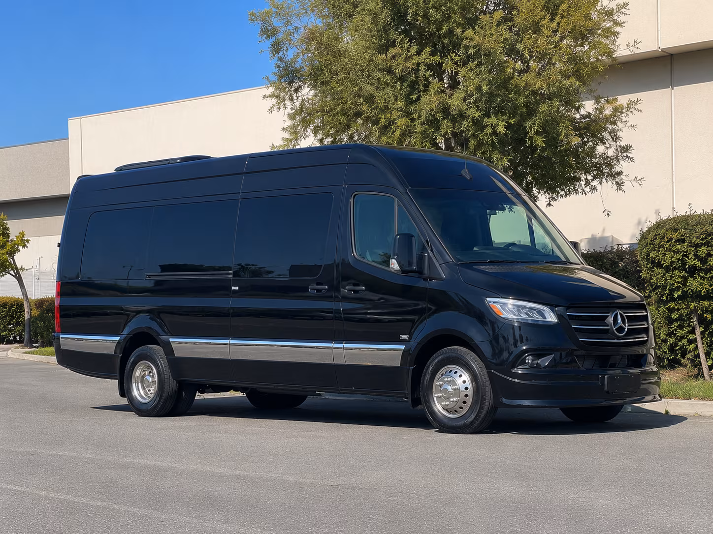 Simi Valley School Event Transportation party bus exterior