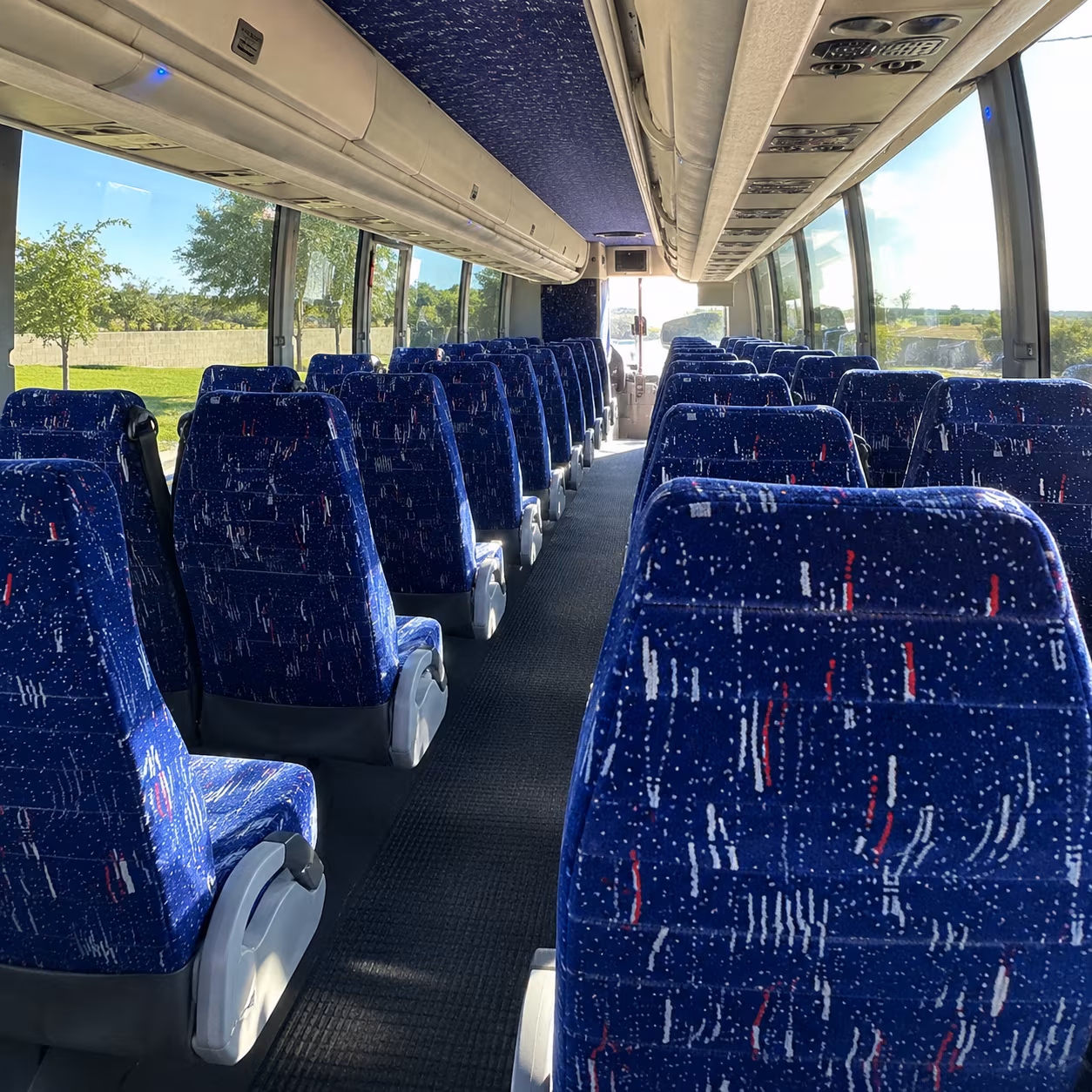 Simi Valley School Event Transportation onboard seating