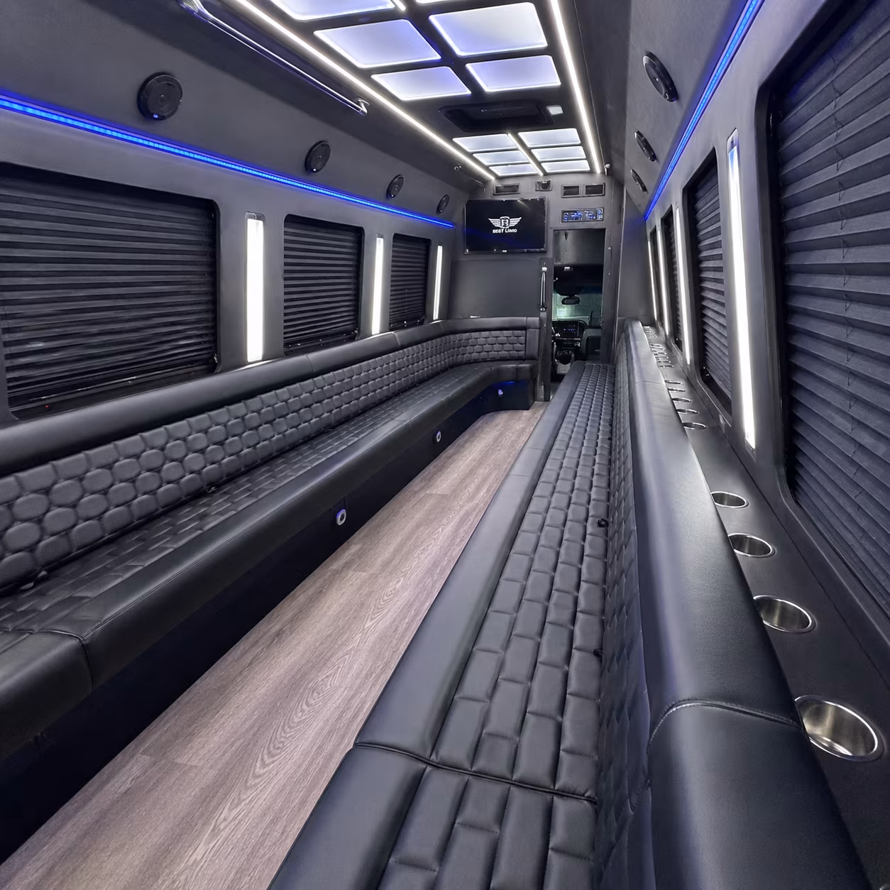 Simi Valley Winery Tour & Pub Crawl Transportation party bus exterior